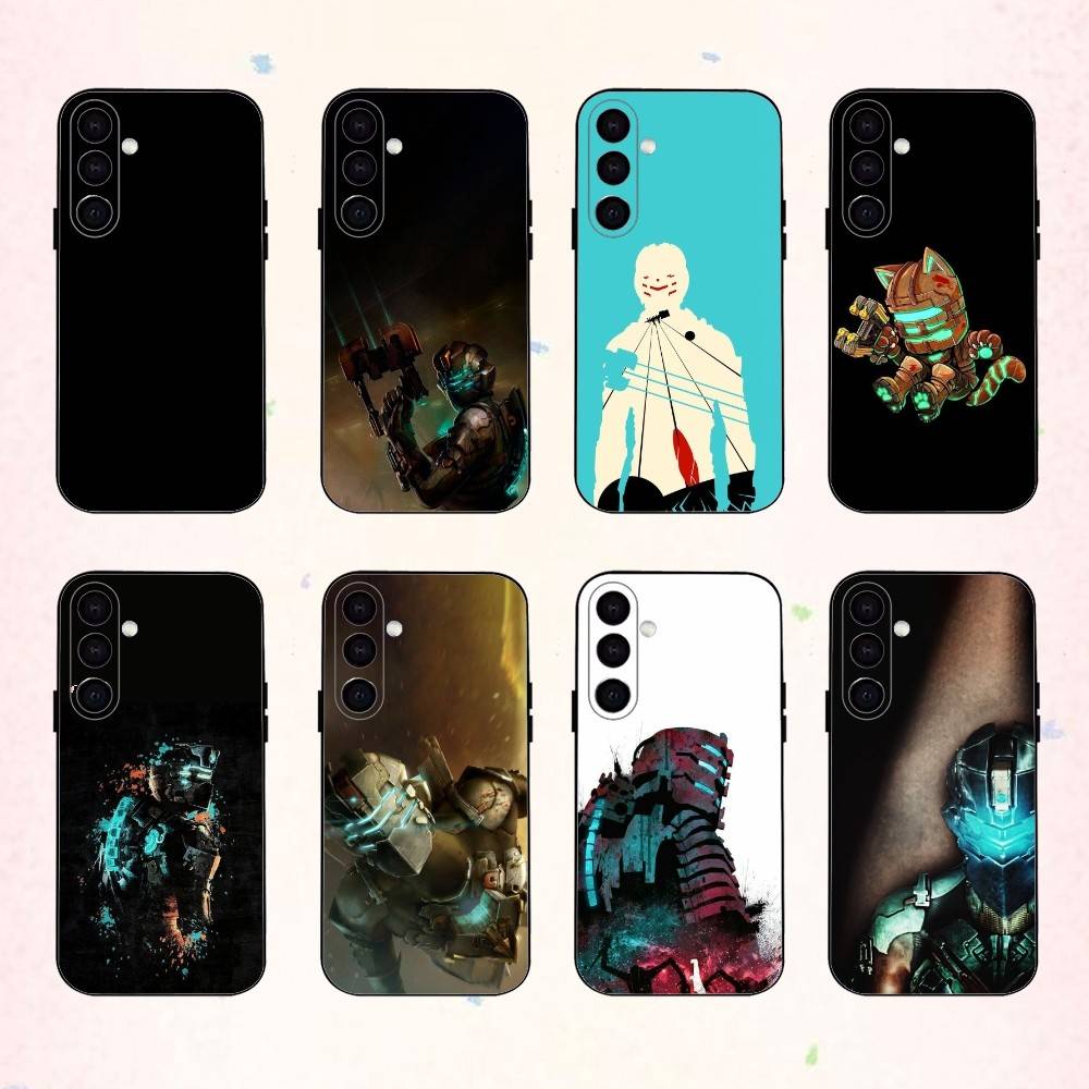 Dead-ES SpaceS Game phone Case For Samsung Galaxy A73,A72,A71,A70,A53,A52,A51,Others Soft Black Shell