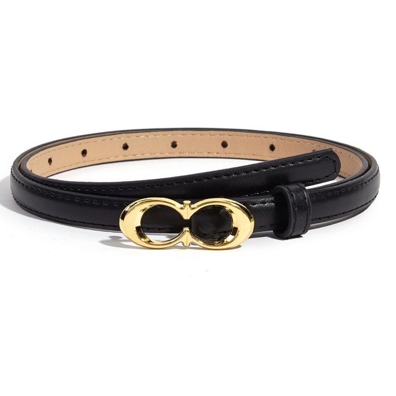 

Pu Belt Casual Leather Belt With Alloy Buckle Perfect For Dressing Up Denim Jean чёрный