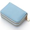 Women Zipper Short Style Purse Lychee Pattern Fashion Large Capacity Multi Card Slot Coin Purse With Zipper