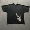 Vintage Detroit Choppers Shirt 2XL Black 2000s Y2K Biker Unisex T-Shirt