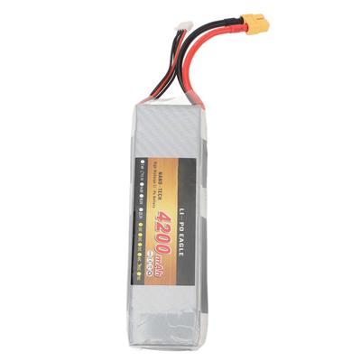 3S Lipo Battery 55C 4200mAh 11.1V Lipo Battery With XT60 Plug for 1/10 RC Car RC Airplane Helicopter Quadcopter