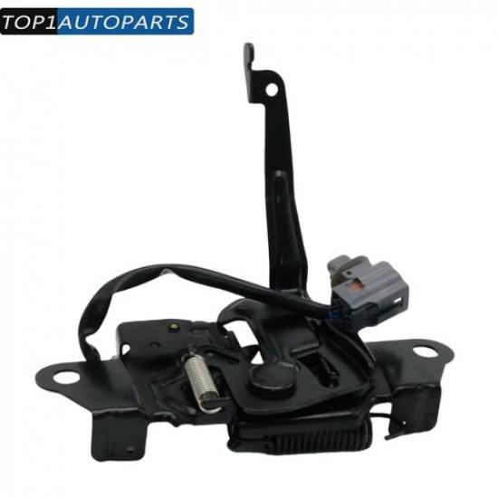 Hood Latch For 2013-16 Mazda CX-5 FITS Models with Alarm System Black Steel US