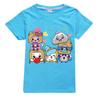 Children's Short Sleeve T-Shirt Girls Casual Comfort Top Daily Cute Print T-Shirts Girls