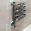 Plastic Swivel Towel Holder Punch Free Bath Towel Storage Rack Practical Towel Hanger  Bathroom