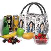 Lunchtaschen Damen Spiel nicht mit mir Miss Nagatoro Thermische Kühltaschen Picknick Reise Die Königin der Folter Liebe Canvas Lunchbox