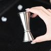 1ks odměrka tekutin nerezová odměrka koktejlový jigger smíšená odměrka kuchyňské potřeby barové příslušenství