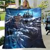 WOW, World of Warcraft Game Gamer Soft Plush Blanket,Flannel Blanket Throw Blanket for Living Room Bedroom Bed Sofa Picnic Cover