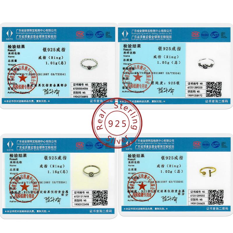 Rings 925 Silver Dragon Star Moon Blue Eyes Firefly Rings For Women Man Wedding Engagement Part Fashion Jewelry Gift