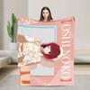 Anime Oshi No Ko Kana Arima Super Soft Blankets  Child Plush Bedding Throws Novelty Living Room Flannel Bedspread Sofa Bed Cover
