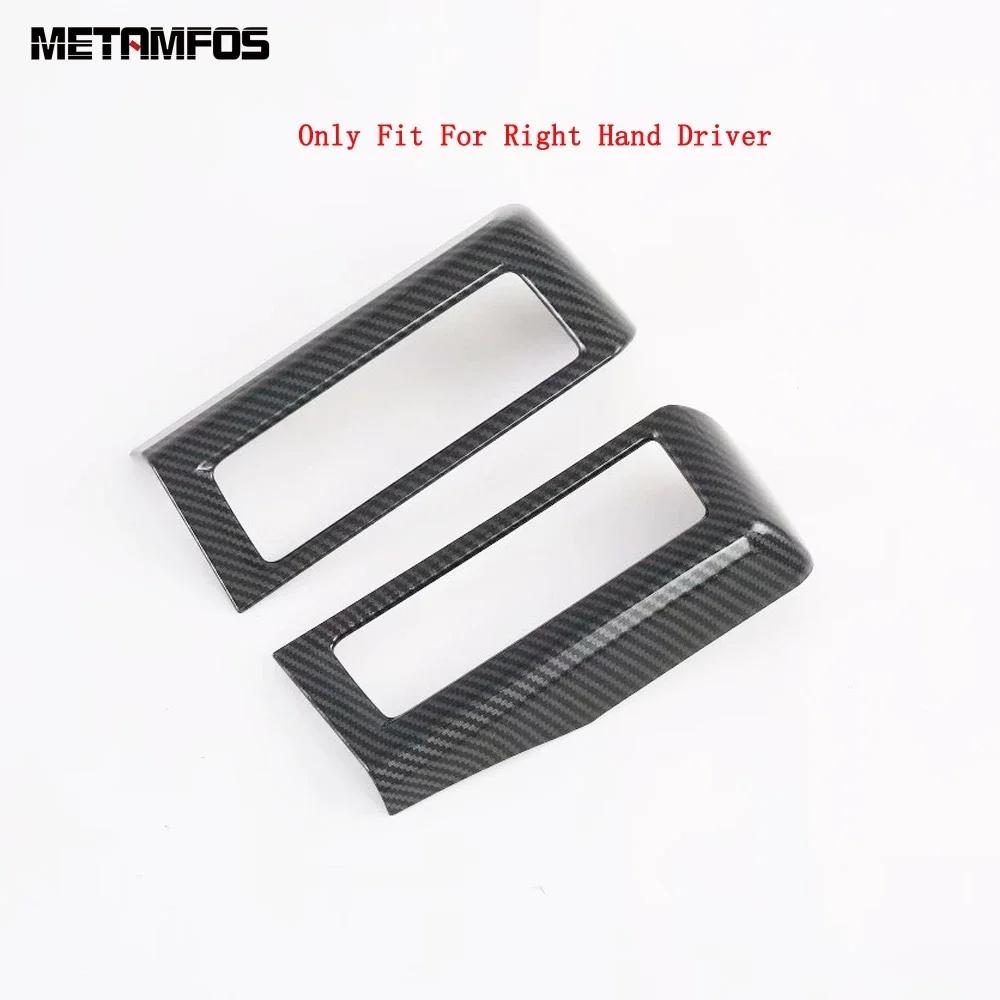 For Toyota Hiace Granvia Commuter -  2024 Carbon Fiber Center Console Air Condition Vent Outlet Trim Car Accessories