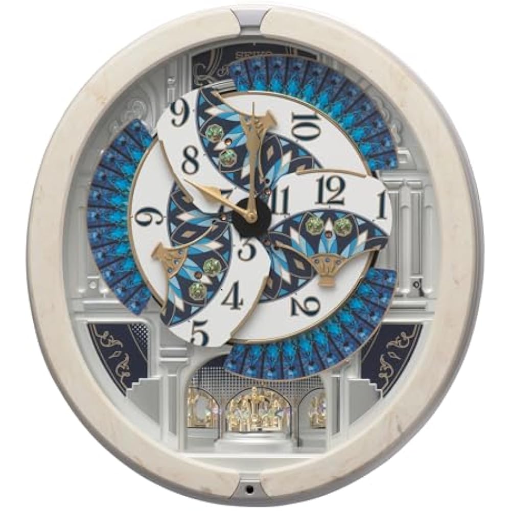 Seiko Clock Wall Clock, Quartz Clock, Mechanical Clock, Analog, Triple Selection, Melody, 443×405...