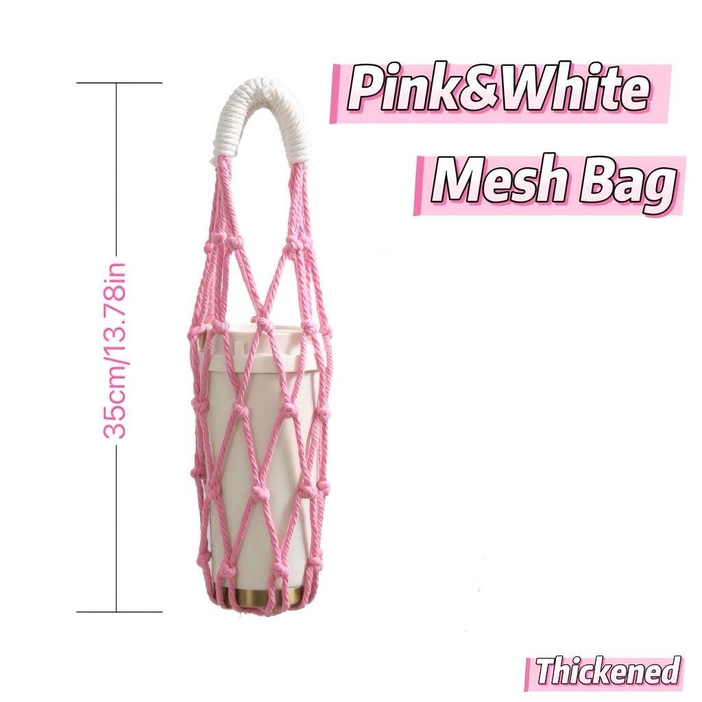 Water Bottle Protective Cover& Coffee Cup Mesh Bag, Thickened, Anti-slip, Anti-fall, Lightweight and Easy to Carry, Cup Accessories