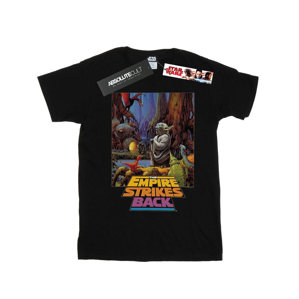 Star Wars Mens Yoda Poster T-Shirt