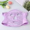 Portable Ice Bead Face Mask Gel Mask, Hot Cold Therapy Eye for Post Reusable Pack Surgery Recovery, 3D Contoured Cooling Heating with Adjustable Strap