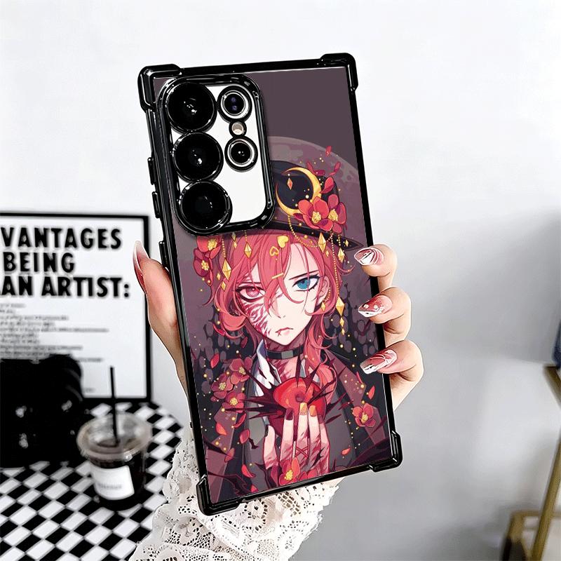 Cartoon Bungo Stray Dogs Soft Phone Case For Samsung Galaxy S26 Ultra S25 Edge S24 FE S23 Plus S22 S21 + S20 Plating Anti-Fall F