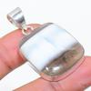 Owyhee Opal Gemstone Handmade 925 Steling Silver Jewelry Pendant 1.65" GK-4611