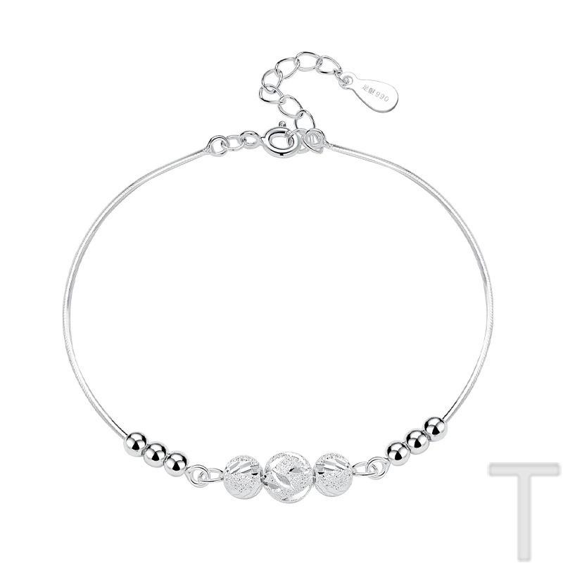 

Браслет Ingenuity Sansheng III Браслет с бусиной-трансфером Модные универсальные украшения в подарок на день рождения девушке