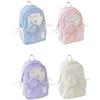 Fashion Preppy Bag Simple Backpack School Backpack Laptop Bag Casual Daypack Work Commuter Bag Travel Bag Gifts