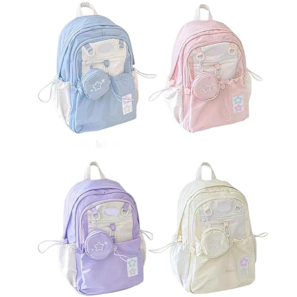 Fashion Preppy Bag Simple Backpack School Backpack Laptop Bag Casual Daypack Work Commuter Bag Travel Bag Gifts