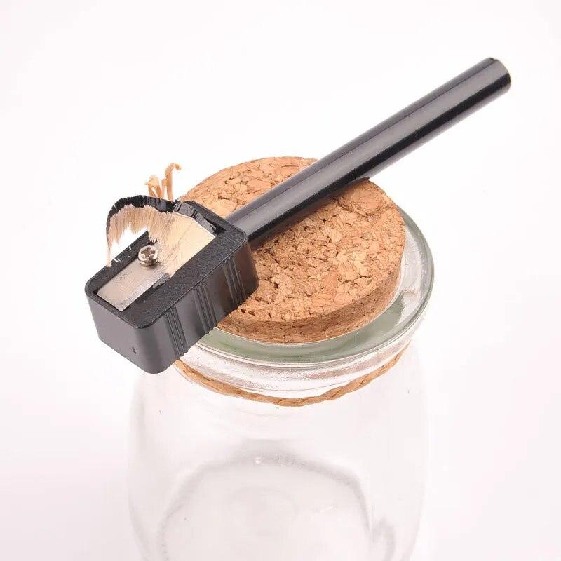 Black Compass Geometry Set Zinc Alloy Multifunction-clip Pen Compass Writing Drawing Tools School Office Stationery