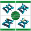 360° Rotating Garden Sprinkler for Lawn, Flower Watering, and Roof Cooling