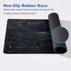 E=mc2 Formula Scientific Anti Slip Rubber Mouse Pad Game Office Keyboard Desk Pad Student Self-study Desk Carpet Pad