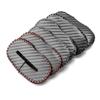 Car Safety Belt Buckle Clip Protector Covers Suede Leather Front Rear Seat Decorative Clips Auto Interior Accessories