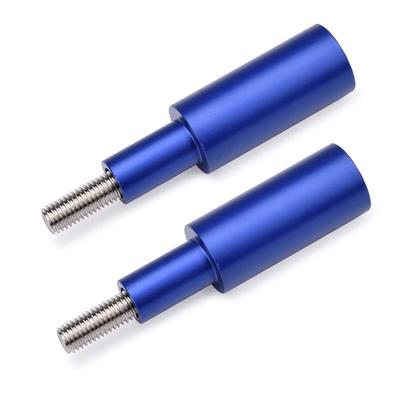 LEDISHUN Motorcycle Clamp Bar for BMW K1600GTL R1200RS/RT R1250RS/RT Multibar Holder (Blue, 1)