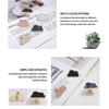 6pieces Decorative Hooks Set Exquisite Workmanship Safe And Odorless Wardrobe Cabinet Doors Drawers