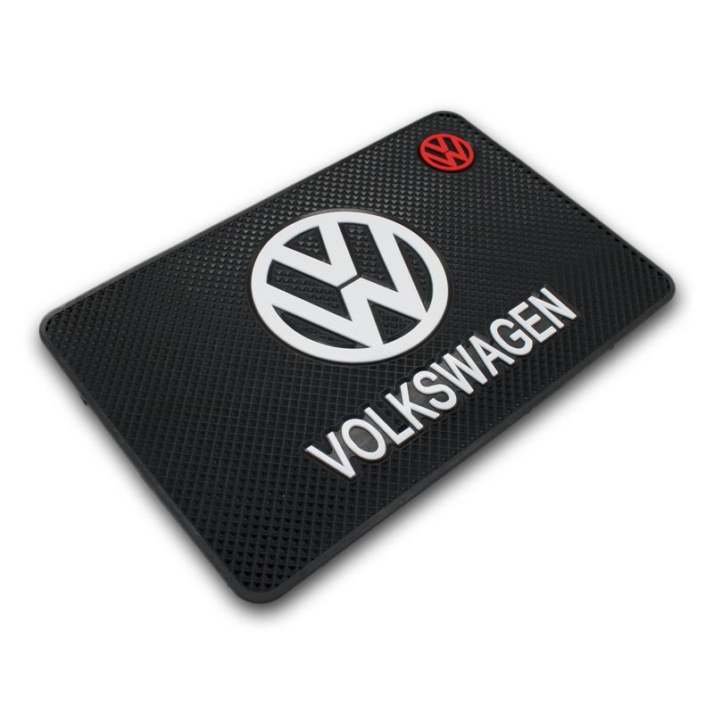 

Hot Car Auto Non-Slip Mat Interior Dashboard Silicone Anti-Slip Pads For Volkswagen VW RLine R Golf Amarok T5 Tiguan GTI Accesso