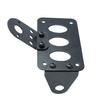 Side Mount License Plate Bracket Iron Construction Retro Number Plate Frame for Motorcycle