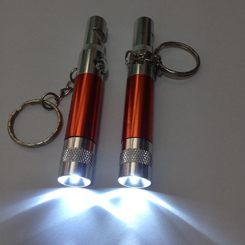 Whistle With Flashlight Quality Emergency Kit Keychain Climbing Keyring Portable Survival Outdoor Whistle 3-In-1 Flashlight Comp