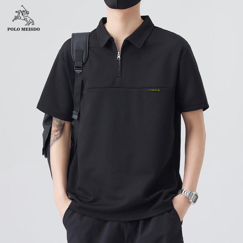 POLOMEISDO Men s Half-Zip Cooling Polo Shirt XL