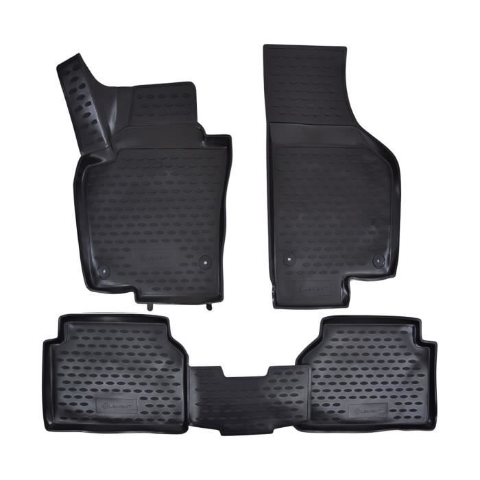 J&amp;J AUTOMOTIVE | Tapis De Sol En Caoutchouc 3D Exclusive Pour Volkswagen Tiguan 1 2007-2015