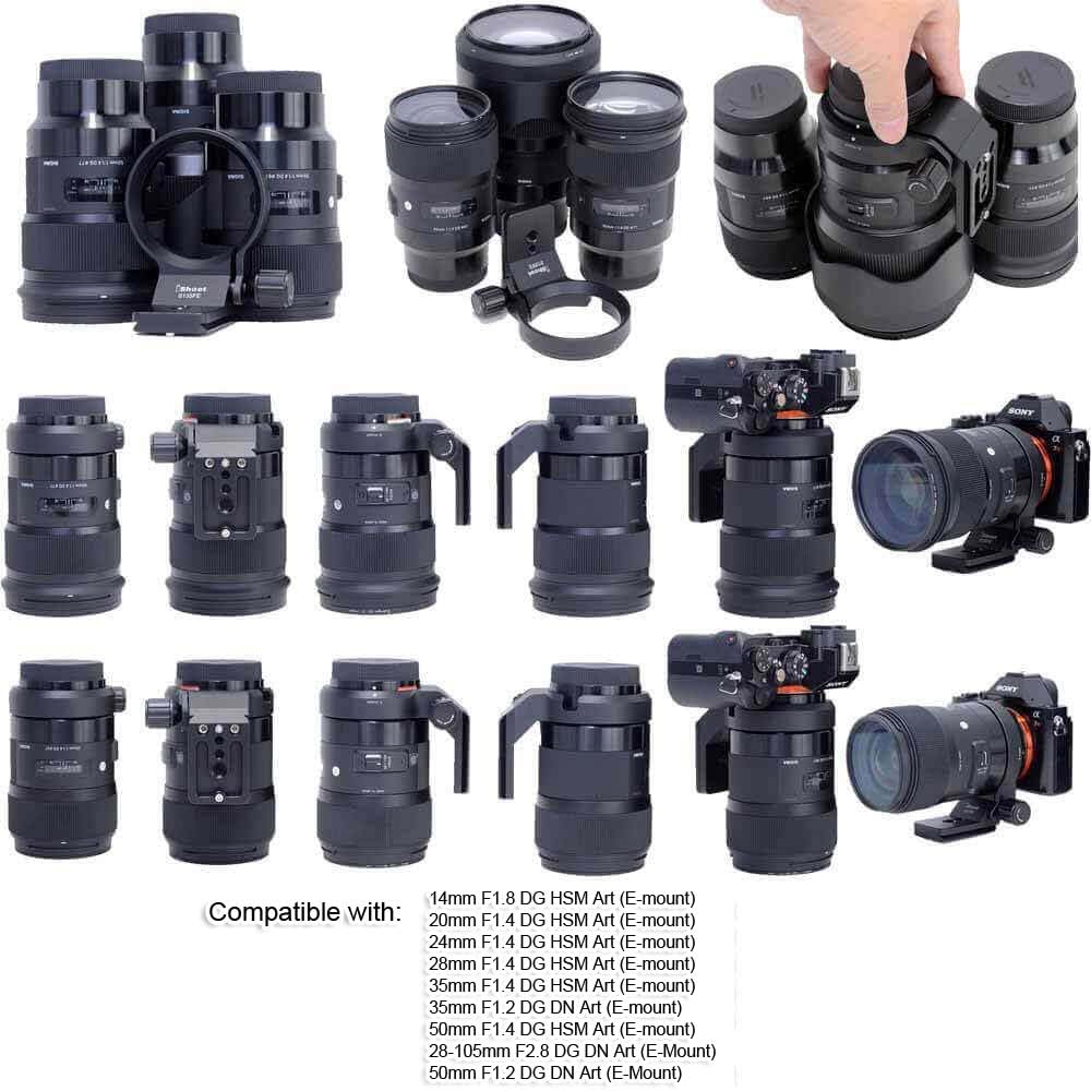 Camera Ring Tripod Tripod Mount Lens Support Lens Bracket Tripod Compatible with Sigma Lenses DG DN 50mm DG DN 50mm DG HSM 28mm DG HSM Art and Ball
