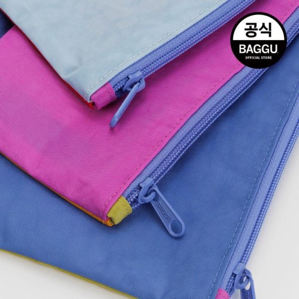 

ПЛОСКИЙ МЕШОК BAGGU 3 SET VACATION COLOR BLOCK FREE