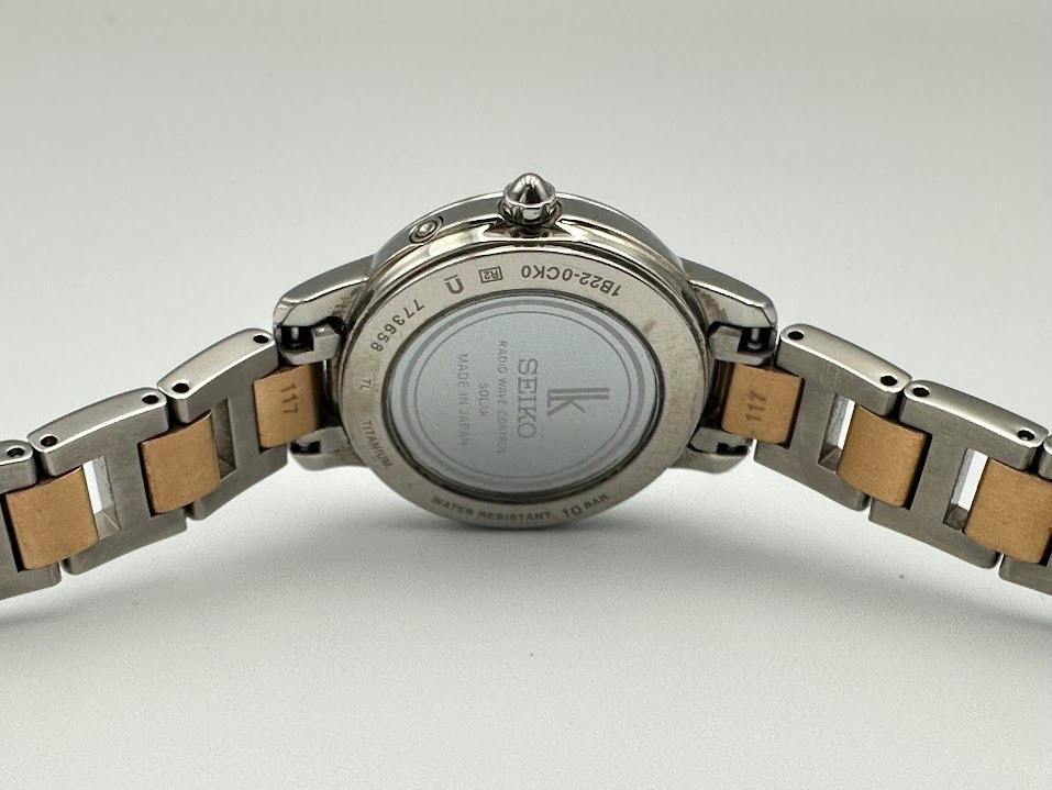 [USED] SEIKO Lucia 1B22-0CK0 Solar Watch, Operation Confirmed, 927