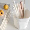 1PC Minimalist Style Pure White Creative Art Personalized Pen Holder Learning Stationery Storage Bin Makeup Brush Holder Desktop