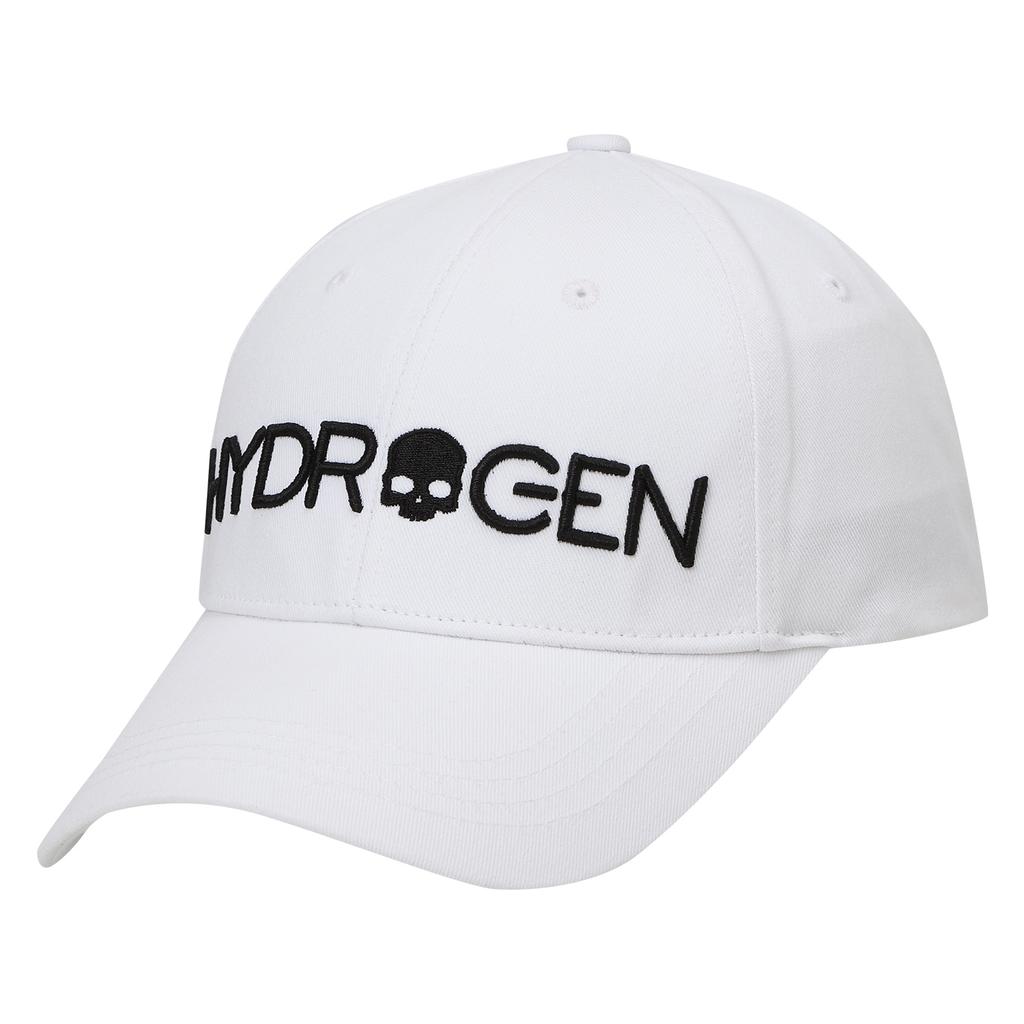 HYDROGEN Logo Typography Ball Cap