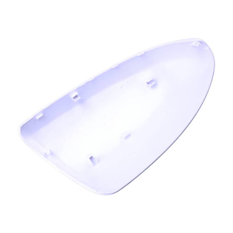White Front Left Side Door Wing Mirror Cover Cap ABS Plastic Fit for Mazda 2 MK2 Hatchback 2007 2008 2009 2010 2011 2012-2014