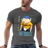 Warum du das tust Sml Jeffy Unisex T-Shirts Grafik Vintage T-Shirt Blue Archive Lustige Meme T-Shirts T-Shirts für Unisex