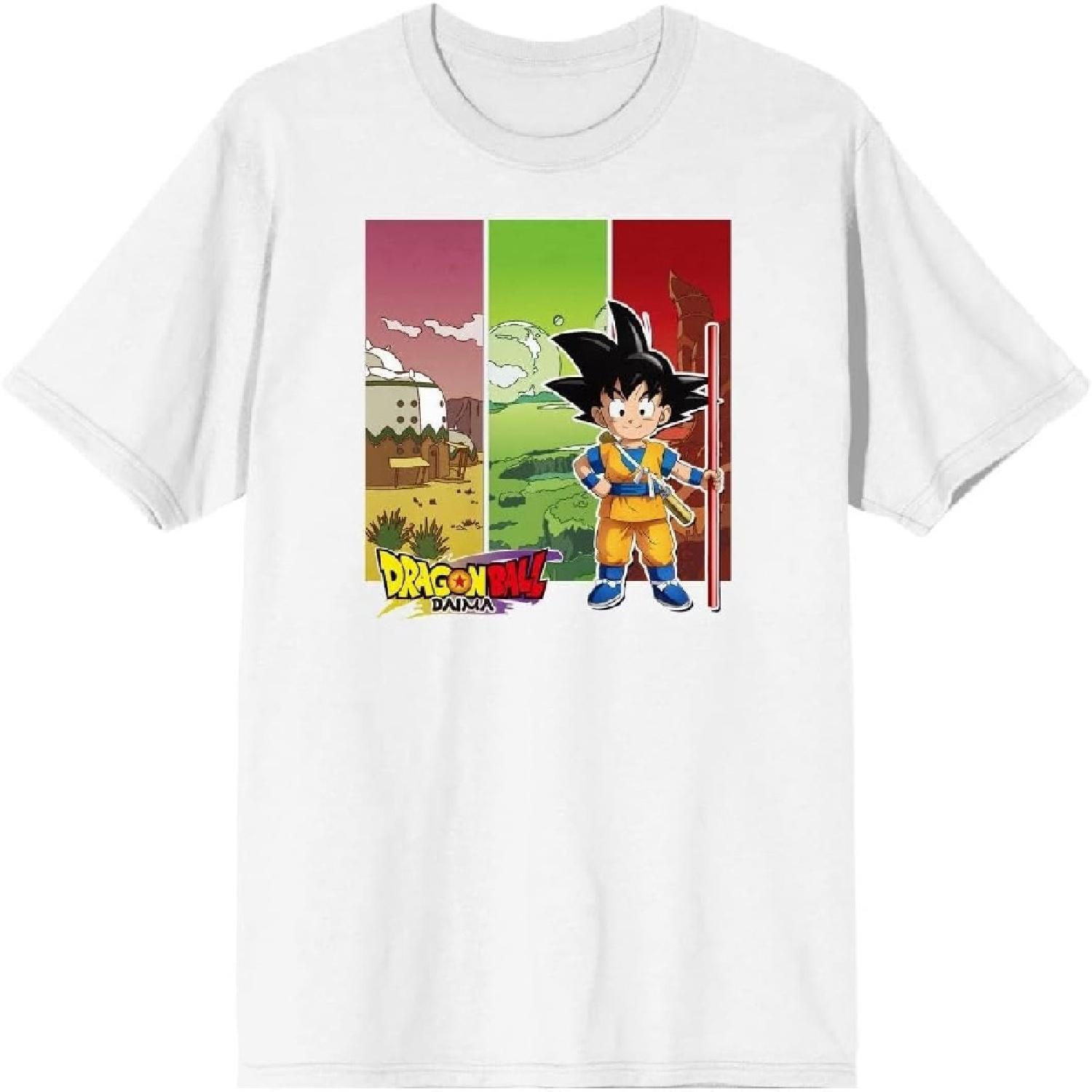 Dragon Ball Daima Son Goku White T-Shirt XXXXXL белый