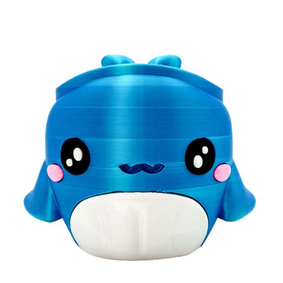 Whale Ice Cream Holder Reusable Pint Sleeve for Ice Cream Soda Beer Cans Holder Comfortable Grip Fun Drink Accessory