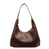 Urban Solid Color Pu Tote Bag With Large Capacity For Daily Use And Fashion Style
