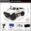 WPL C24-1 Full Scale RC Car 1:16 2.4G 4WD Rock Crawler Electric Buggy Climbing Truck LED Light On-road 1/16 For Kids Gifts Toys
