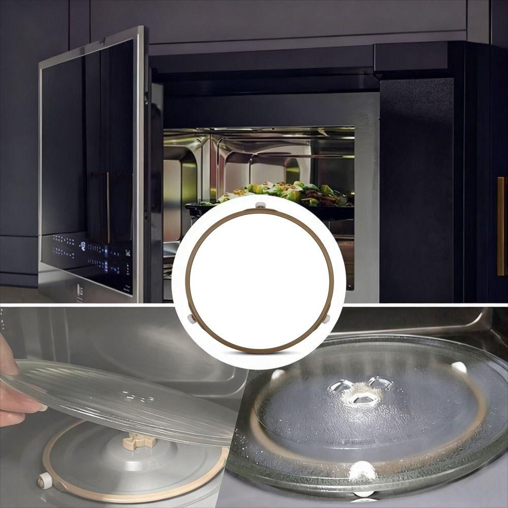 17.8CM/18.9CM/22CM Mikrowellenherd Rollenhalter Universal Drehbarer Ring Unterstützung