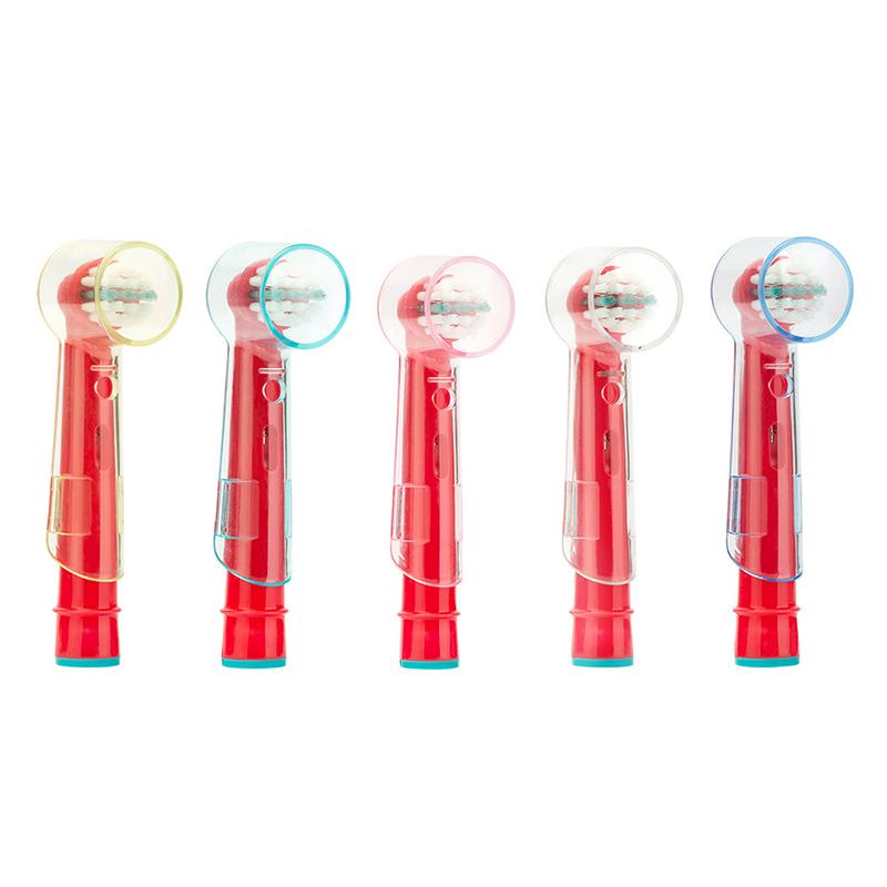 2Pcs Round Electric Toothbrush Head Protective Cover Tooth Brush Heads Lids Stand Holder Keep Clean Dustproof Travel Case