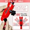 Multi-Angle Adapter Multi-angle Paintbrush Extender  for Paintbrushes, Rollers, and Scrapers
