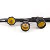String 10m Cord with E26 Ideal for Outdoor and Other Outdoor with Connectable Extension Cable and Socket 15 Lights Bulbs Sold ANPEI-ELEC Lights,