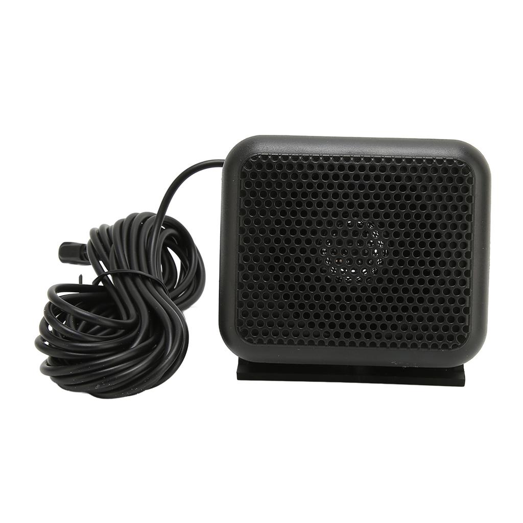 Car Radio Speaker Portable Car Radio External Speaker with 3.5mm Plug and Base for FT 7800R FT 7900R FT 8800R FT 8900R